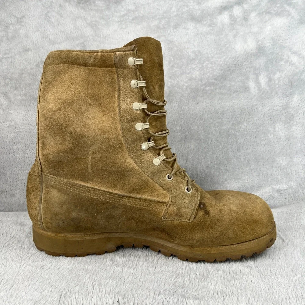Belleville Gore-Tex ICWT Combat Boots 12.5 R Tan Men Military Tactical Suede